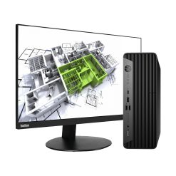 HP ProDesk 400 G9 SFF Core i7-12700 16GB RAM SSD NVMe 512GB + Monitor Pivot 24"